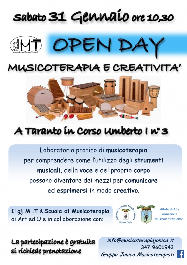 Open Day Musicoterapia